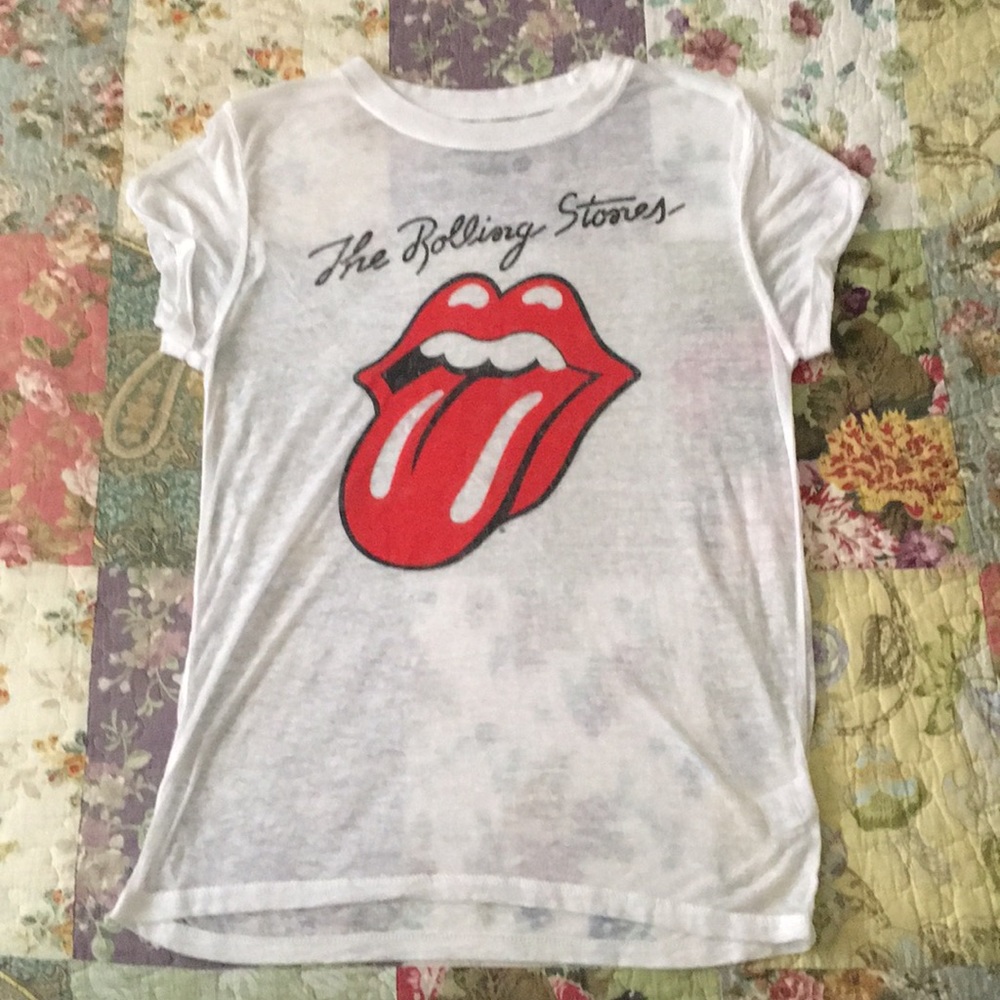 Sheer Rolling Stones Shirt